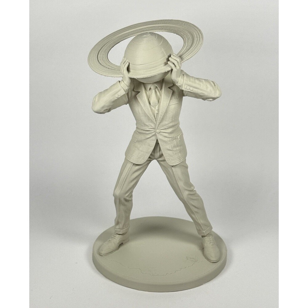 Strange Adventures 1963 The Man With The Head of Saturn Giant 8” Paintable Toy